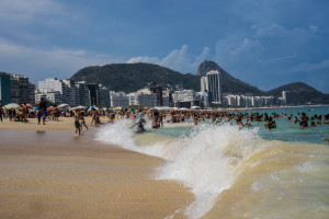 Copacabana Beach, Rio 2015