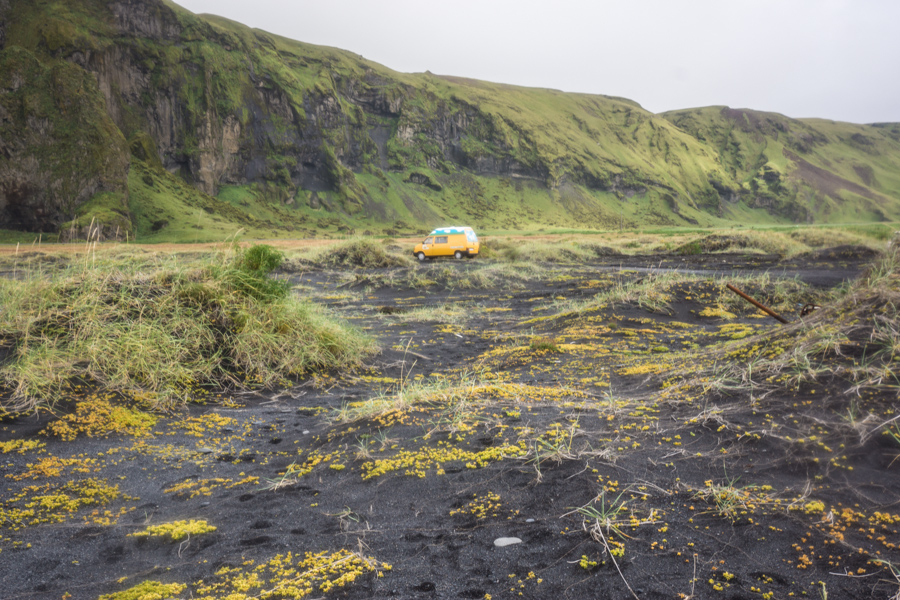 Iceland Day 2: Stuck, a Truck, a Black Beach and a White Glacier