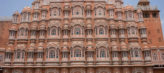 India Day 12-13:  Jaipur the pink city and flocks of pigeons.
